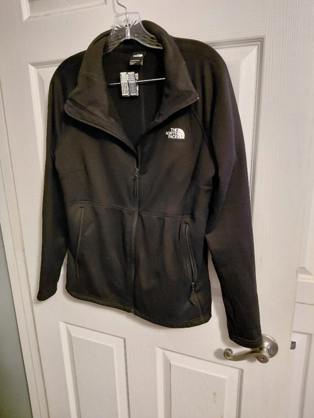 The North Face Womens Jacket, Black, Zip up, Large